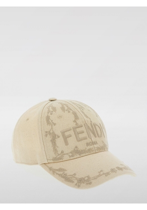 Hat FENDI Men color White