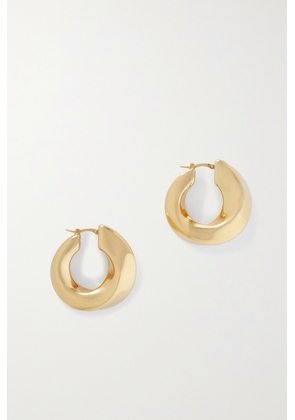 Bottega Veneta - Gold-plated Hoop Earrings - One size