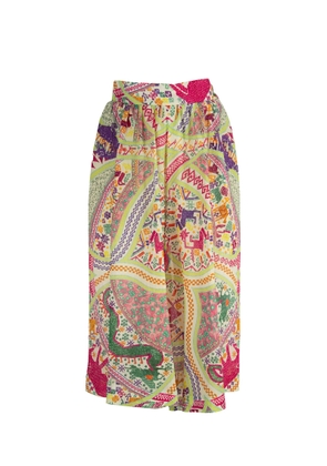 Etro Skirt Trousers With Multi-Coloured Geometric Design