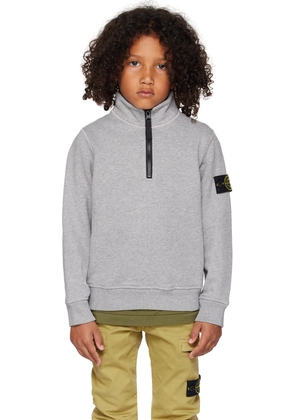 Stone Island Junior Kids Gray 61020 Sweatshirt