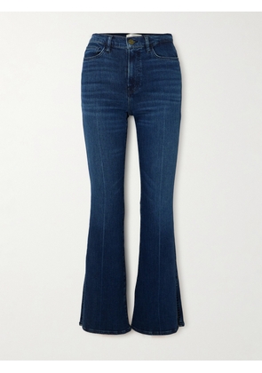 FRAME - Le Easy Flare Mid-rise Flared Jeans - Blue - 23,24,25,26,27,28,29,30,31,32