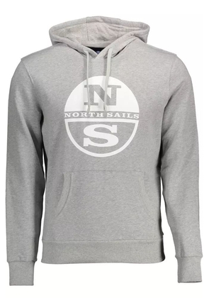North Sails Gray Cotton Sweater - L