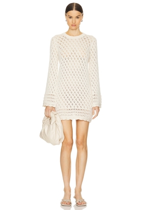 FRAME Shift Dress in Ivory. Size S.