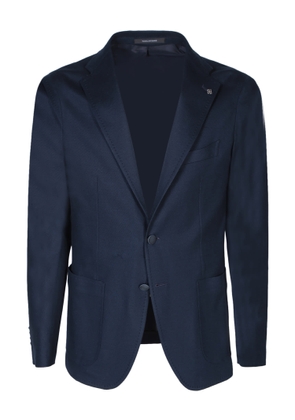 Tagliatore Single-Breasted Blue Jacket