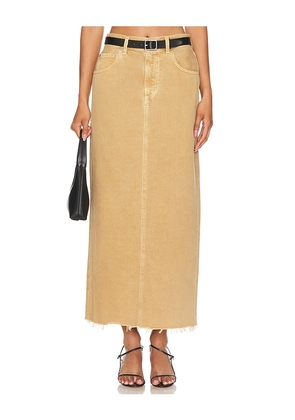 Citizens of Humanity Verona Column Skirt in Brown. Size 24, 25, 26, 27, 28, 29, 30, 31, 32, 33, 34.