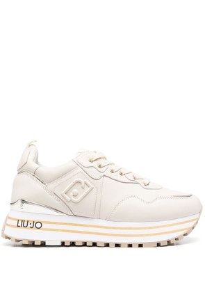 LIU JO 40mm chunky lace-up sneakers - Neutrals