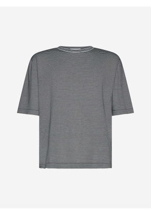 Lardini Striped Cotton T-Shirt