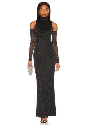 NBD Cecelia Gown in Black. Size M.