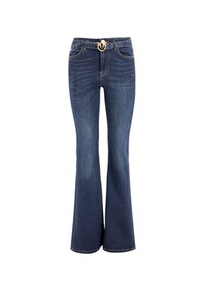 Pinko Low-Rise Flared Jeans