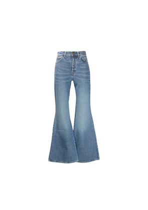 Chloé Wide Leg Denim Jeans