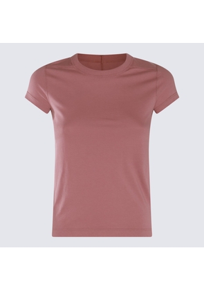 Rick Owens Dusty Pink Cotton T-Shirt