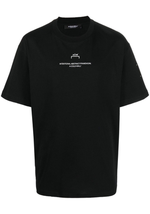 A-COLD-WALL* logo-print short-sleeve T-shirt - Black