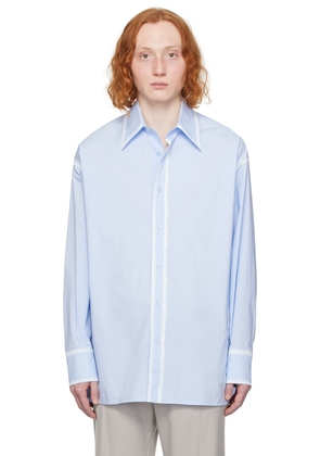 MM6 Maison Margiela Blue Faded Shirt