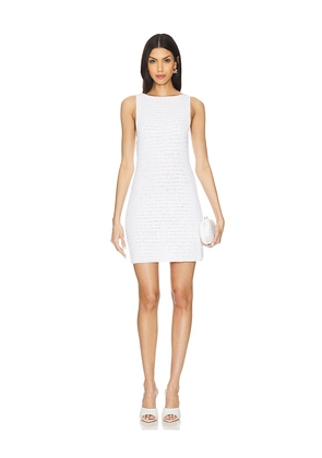 Le Superbe Let's Tie The Knot Dress in White. Size M, S, XS.