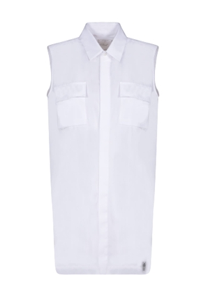 Sacai Sleeveless Long-Length Shirt