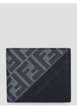 Fendi Diagonal Bi-Fold Wallet