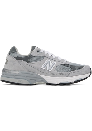 New Balance Gray Made in USA 993 Core Sneakers