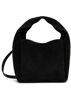 TOTEME Black Suede Bucket Bag