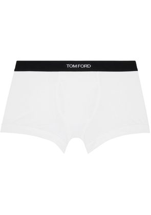 TOM FORD White Classic Fit Boxer Briefs