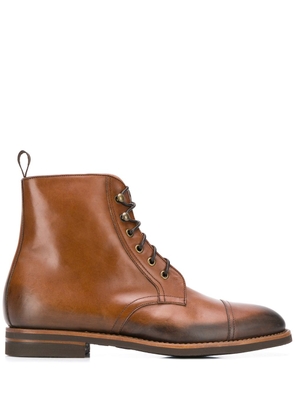 Scarosso Paolo Caramello lace-up boots - Brown