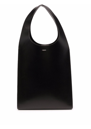 Coperni large leather tote bag - Black