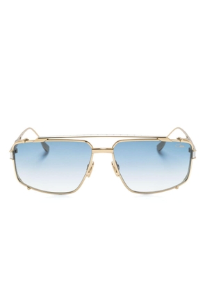 Cazal rectangle-frame sunglasses - Gold
