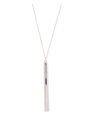 AMBUSH oversize pendant necklace - Silver