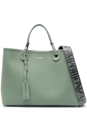 Emporio Armani medium MyEA tote bag - Green