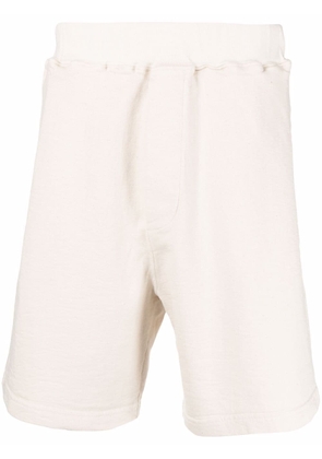 Dsquared2 embroidered-logo track shorts - White