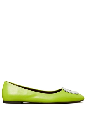 Tory Burch Georgia ballerina shoes - Green