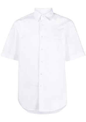 ASPESI short-sleeved cotton shirt - White