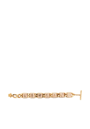 Versace Versace Tiles crystal-embellished bracelet - Gold
