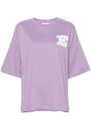 Essentiel Antwerp Fetsum E-logo T-shirt - Purple