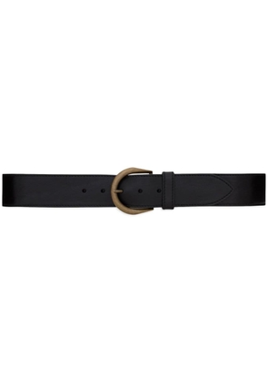 Saint Laurent buckle-fastening leather belt - Black