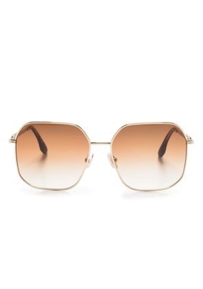 Victoria Beckham Eyewear square-frame sunglasses - Gold