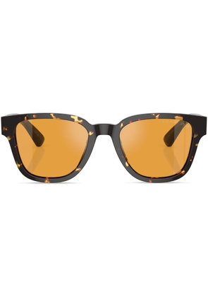 Prada Eyewear tortoiseshell-effect D-frame sunglasses - Brown