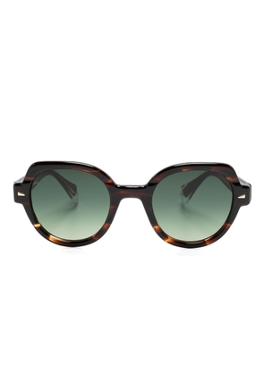 GIGI STUDIOS Magguie tortoiseshell-effect sunglasses - Brown