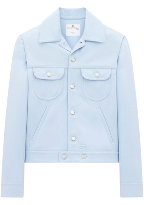 Courrèges button-up jacket - Blue