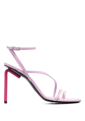 Off-White Allen 110mm strappy sandals - Pink
