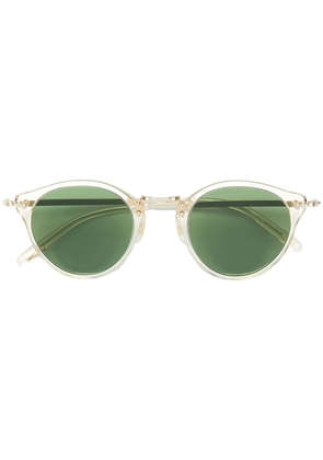 Oliver Peoples round shaped sunglasses - Metallic