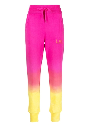 Lauren Ralph Lauren Barric gradient joggers - Pink