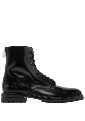 Common Projects combat ankle boots - Black