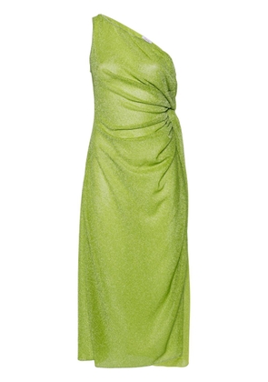 Oséree Knot one-shoulder dress - Green