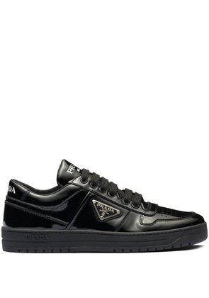 Prada Downtown leather sneakers - Black