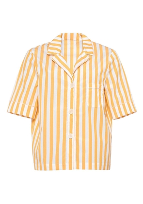ERES Orangeade stripe-print shirt - Yellow