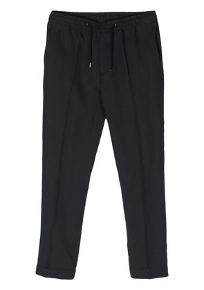 Paul Smith linen tapered trousers - Blue