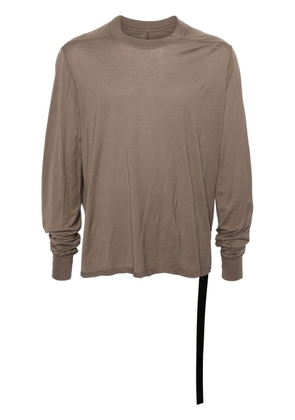Rick Owens DRKSHDW long-sleeve cotton T-shirt - Neutrals