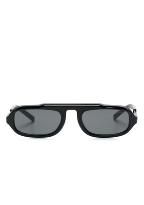 Giorgio Armani oval-frame sunglasses - Black
