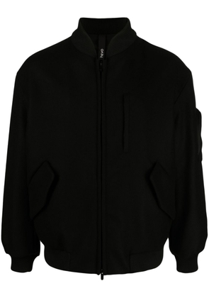 Hevo Castro wool-blend bomber jacket - Black