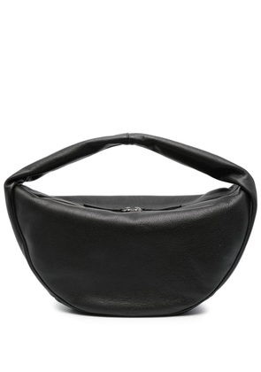 BY FAR large Cush leather tote bag - Black